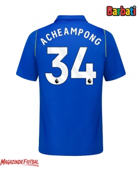Chelsea Josh Acheampong #34 Tricou Fotbal Replică 2026-27 Barbati Acasa Chelsea Josh Acheampong #34 Tricou Fotbal Replică 2026-27 Barbati Acasa
